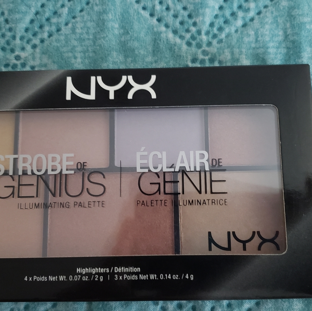 Nyx Strobe of genius palette